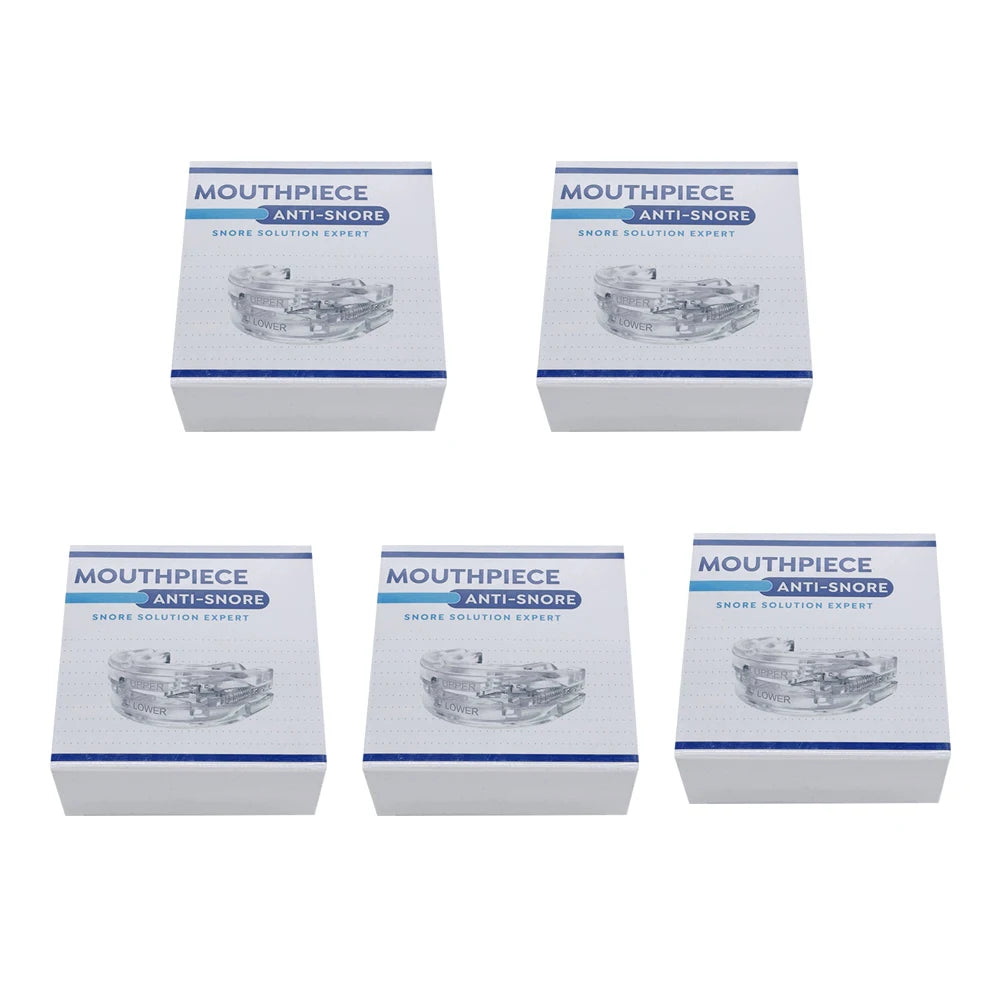 Adjustable Anti-Snoring Mouth Guard Nighttime Teeth Mouthguard Sleeping Bite Guard for Bruxism Stop Snoring